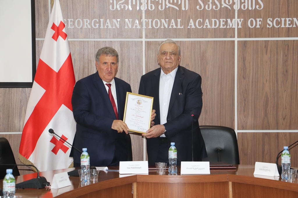 Академик Иса Габиббейли избран иностранным членом Национальной академии наук Грузии