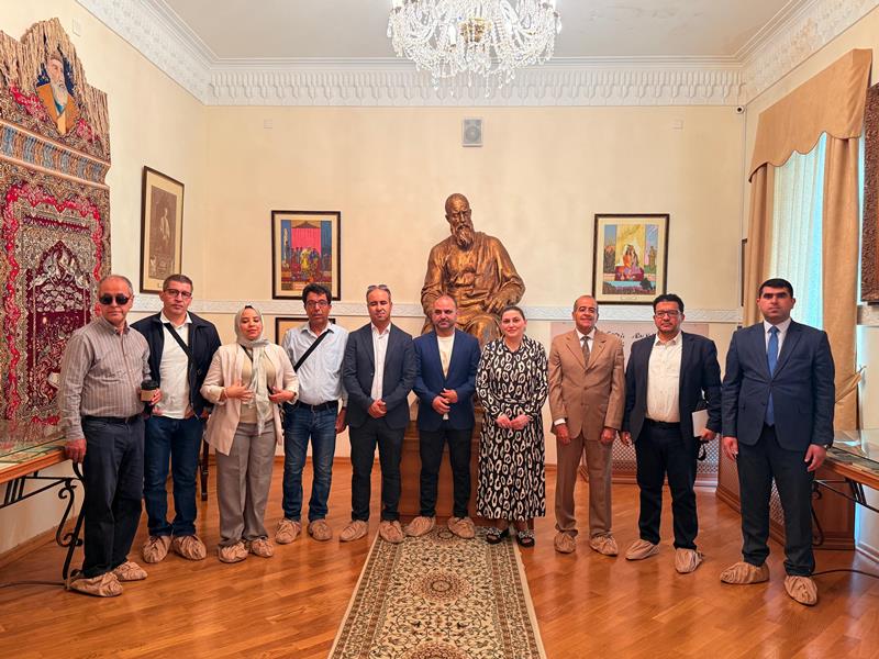 Mərakeşli jurnalistlər Nizami Muzeyində qonaq olublar