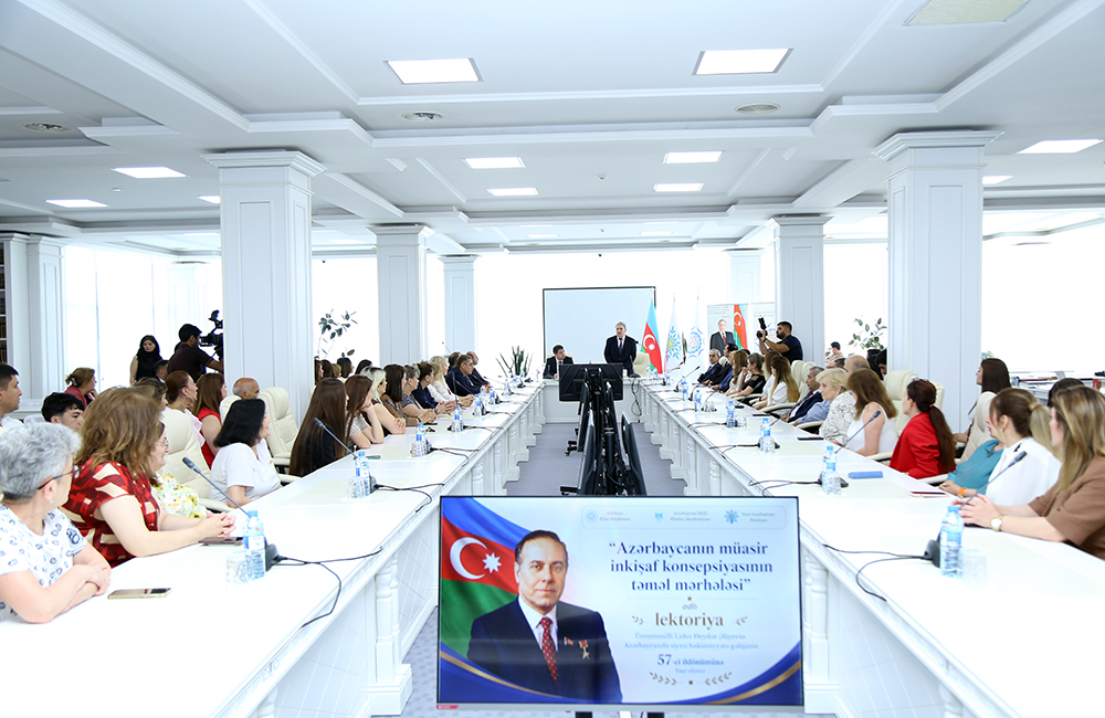 AMEA-da “Azərbaycanın müasir inkişaf konsepsiyasının təməl mərhələsi” adlı lektoriya keçirilib