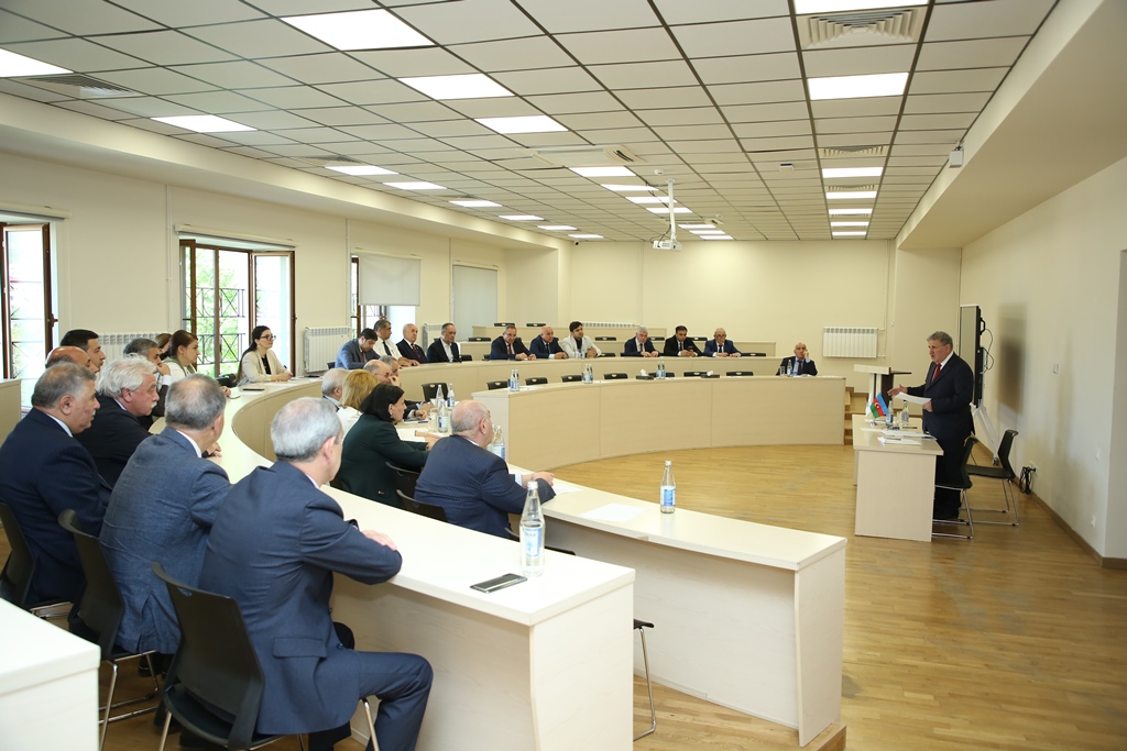 Qarabağ Universitetində AMEA Rəyasət Heyətinin iclası keçirilib