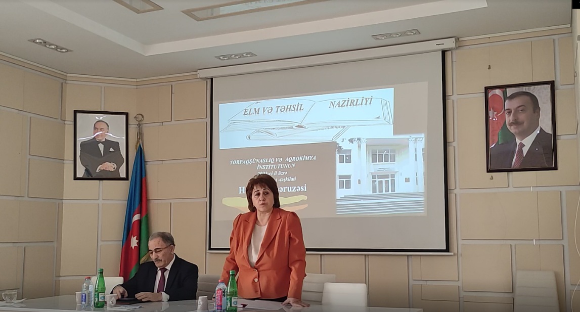 Torpaqşünaslıq və Aqrokimya  İnstitutunun 2022-ci il üzrə illik hesabatı dinlənilib