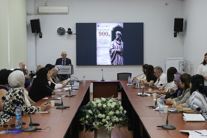 Xaqani Şirvaninin 900 illik yubileyinə həsr olunmuş respublika elmi konfransı keçirilib