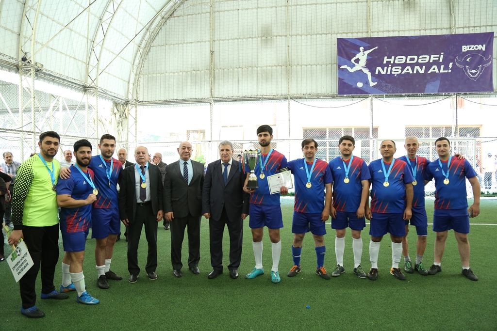 Ulu Öndərin anadan olmasının 102-ci ildönümü və AMEA-nın 80 illiyinə həsr edilmiş futbol turniri başa çatıb