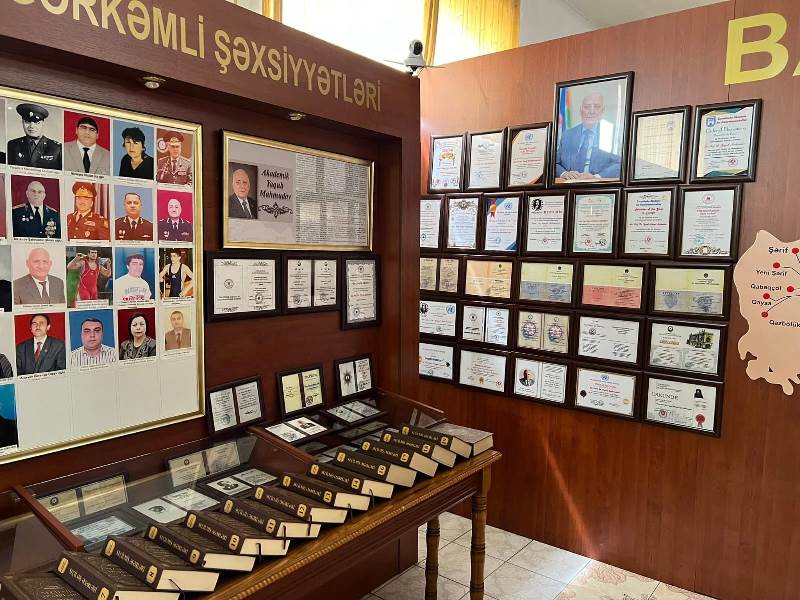 Balakən Tarix-Diyarşünaslıq Muzeyində akademik Yaqub Mahmudova həsr olunan guşə yaradılıb