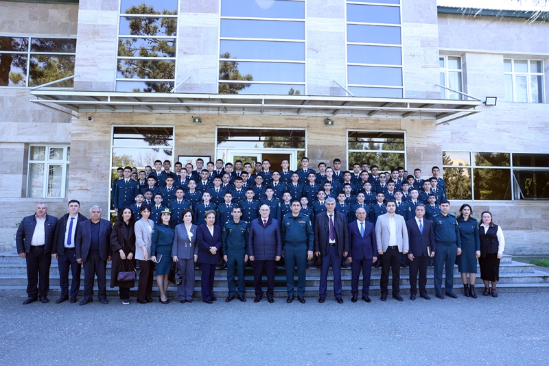 ETN İnformasiya Texnologiyaları İnstitutunun nümayəndə heyəti Dövlət Sərhəd Xidmətinin Xüsusi Məktəbində olub