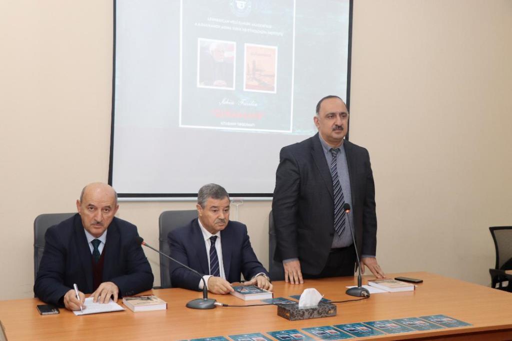 Şahin Fazilin “Qubanamə” kitabının təqdimatı keçirilib