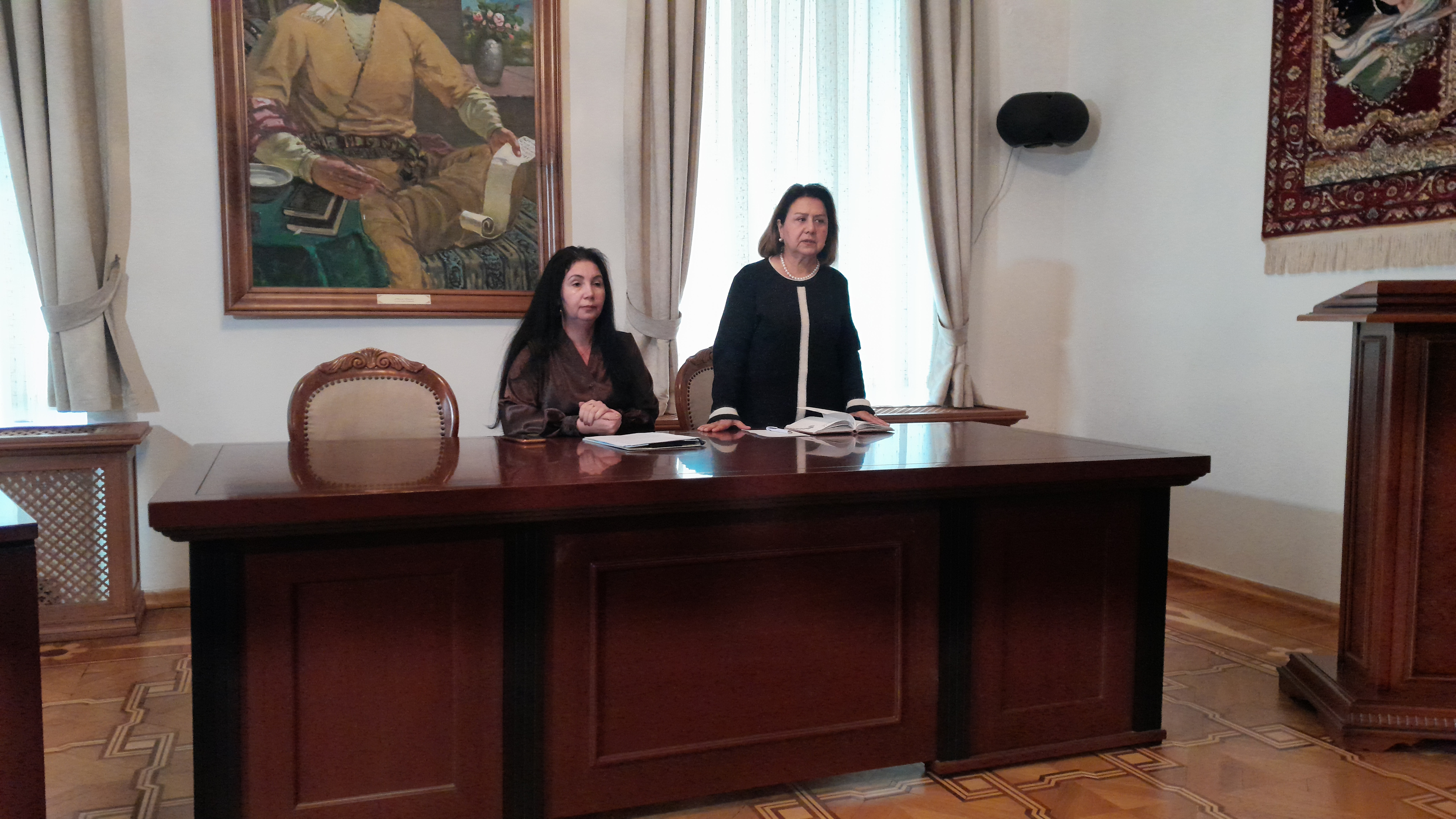 Ədəbiyyat Muzeyində Xaqani Şirvaninin “Şiniyyə” qəsidəsinə həsr olunmuş seminar keçirilib