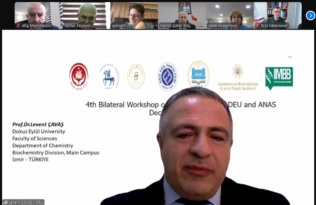 AMEA və Dokuz Eylül Universiteti tərəfindən 4-cü ikitərəfli beynəlxalq onlayn elmi seminar keçirilib