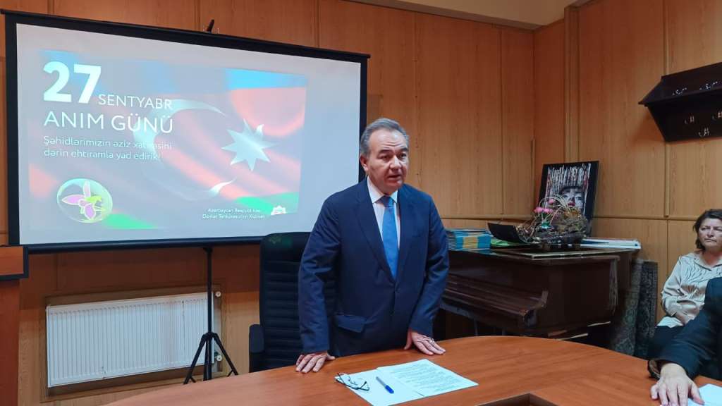 Vətən müharibəsi şəhidlərinə həsr edilən Anım günü keçirilib