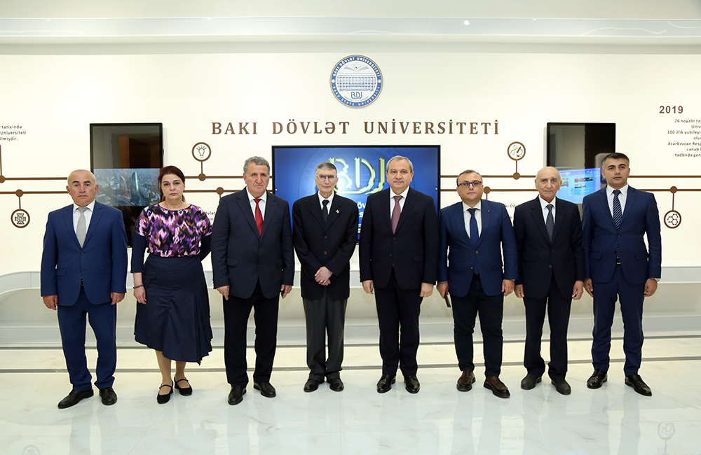 Nobel Prize laureate Aziz Sancar gave a lecture at the Baku State University