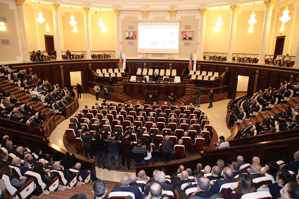 Состоялось Общее собрание Национальной академии наук Азербайджана