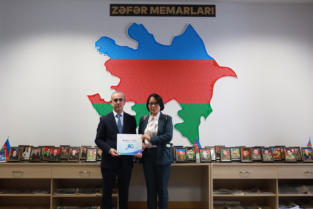 Çin Xalq Respublikasının Lanzhou Universitetinin müəllimi MEK-i ziyarət edib