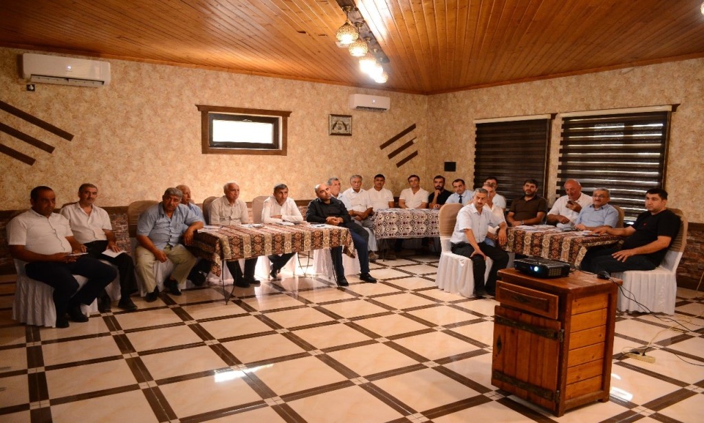Coğrafiya İnstitutunun əməkdaşları Qeyri-Hökumət Təşkilatlarına Dövlət Dəstəyi Agentliyi və BP şirkətinin birgə dəstəyi ilə keçirilən layihədə iştirak ediblər
