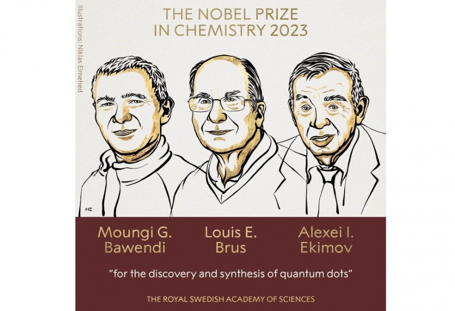 Kimya sahəsində Nobel mükafatına layiq görülən alimlərin adları açıqlanıb