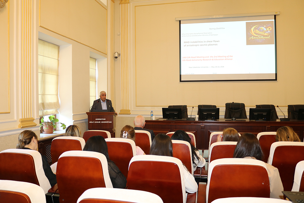 Şamaxı Astrofizika Rəsədxanasının növbəti astroseminarı keçirilib