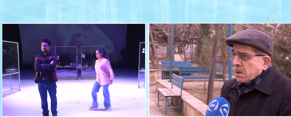 Sənətşünas alim Vidadi Qafarov Azərbaycan Milli Teatrının 153 illiyi ilə əlaqədar ATV kanalına müsahibə verib