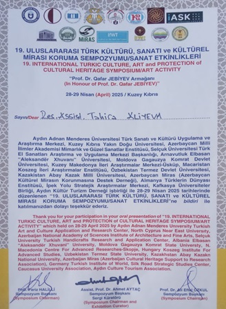 Əlyazmalar İnstitutunun əməkdaşı Şimali Kiprdə keçirilmiş beynəlxalq simpoziumda məruzə edib
