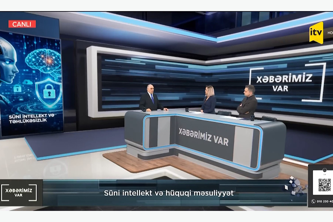 Akademik Rasim Əliquliyev İTV-nin “Xəbərimiz var” proqramının qonağı olub