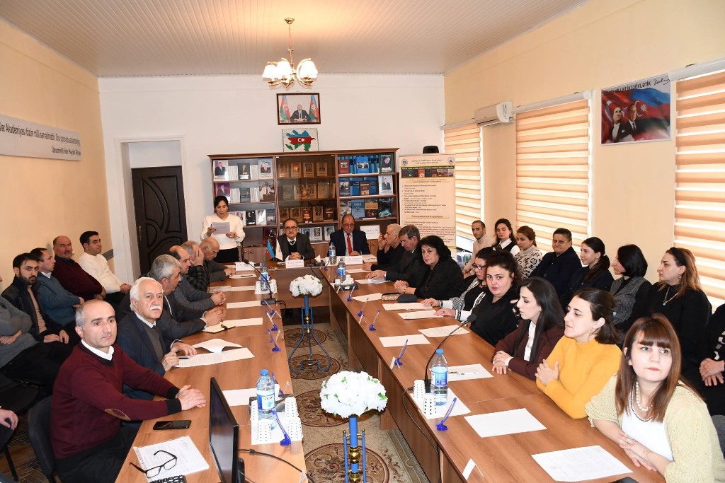 Şəki Regional Elmi Mərkəzin Elmi şurasının iclasında bir sıra məsələlər müzakirə olunub