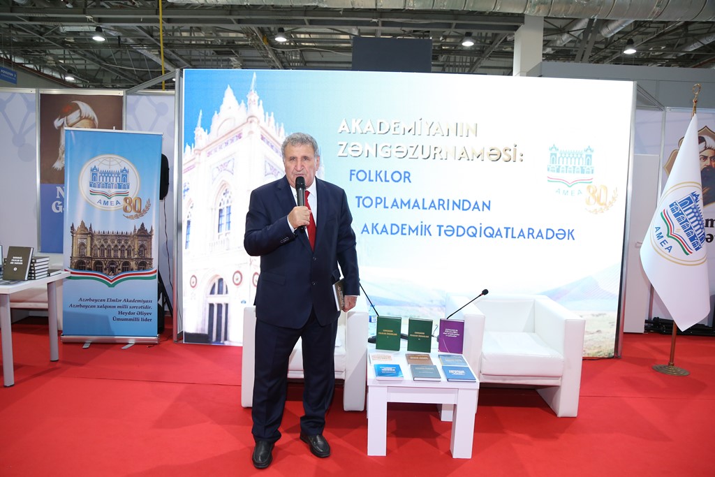В рамках XI Бакинской международной книжной выставки состоялось мероприятие под названием «Зангезурнаме Академии наук: от сбора фольклорных материалов до академических изысканий»