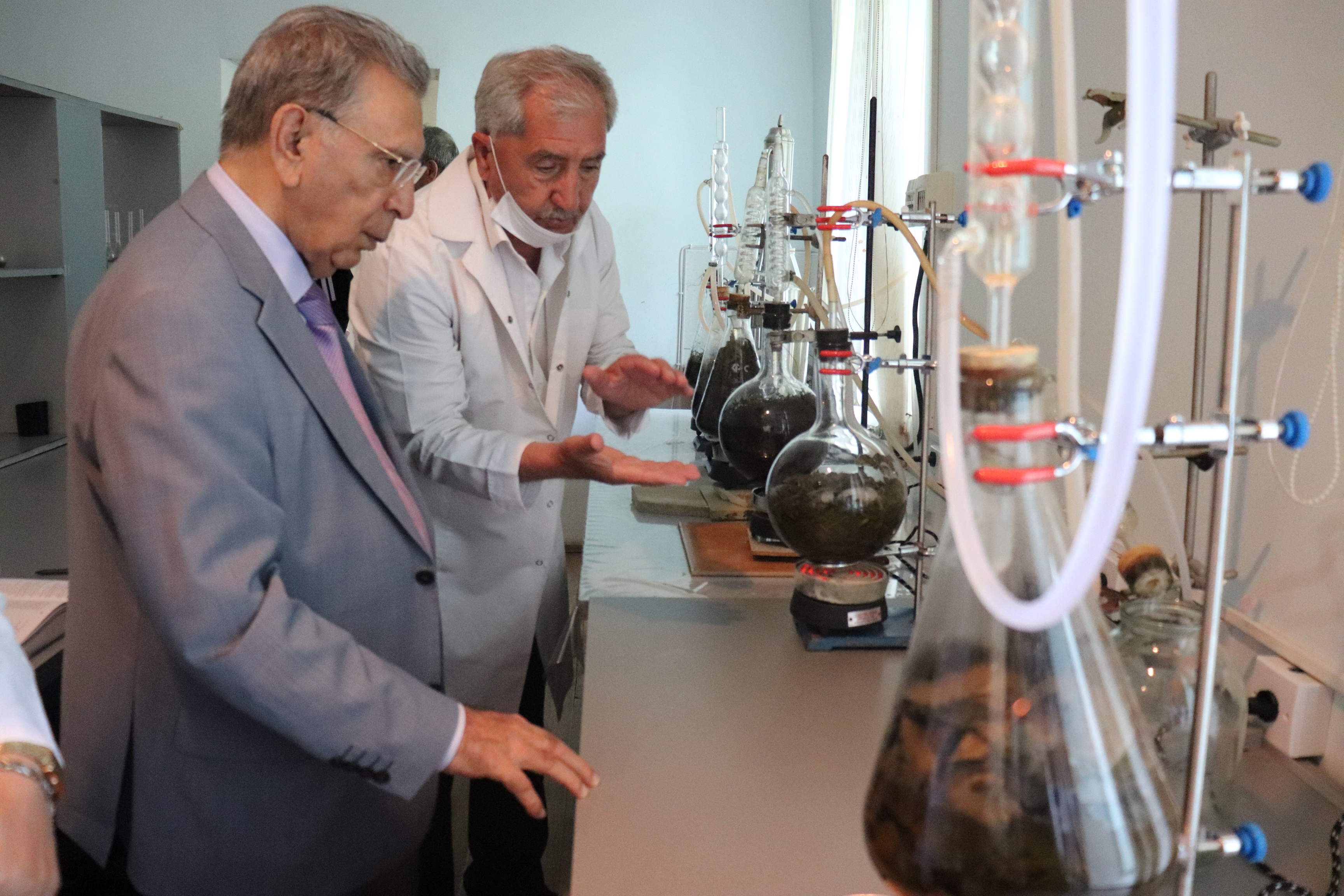 AMEA-nın prezidenti, akademik Ramiz Mehdiyev Dendrologiya İnstitutunda aparılan tədqiqat işləri ilə tanış olub