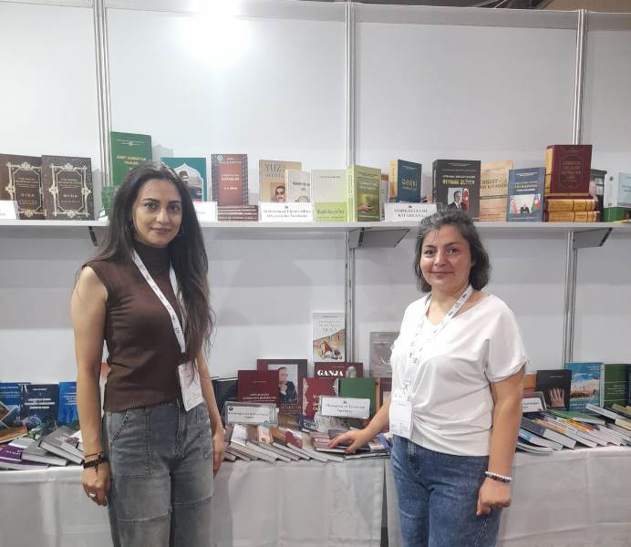 The publications of the Institute of Manuscripts are on display at the 10th Baku International Book Fair