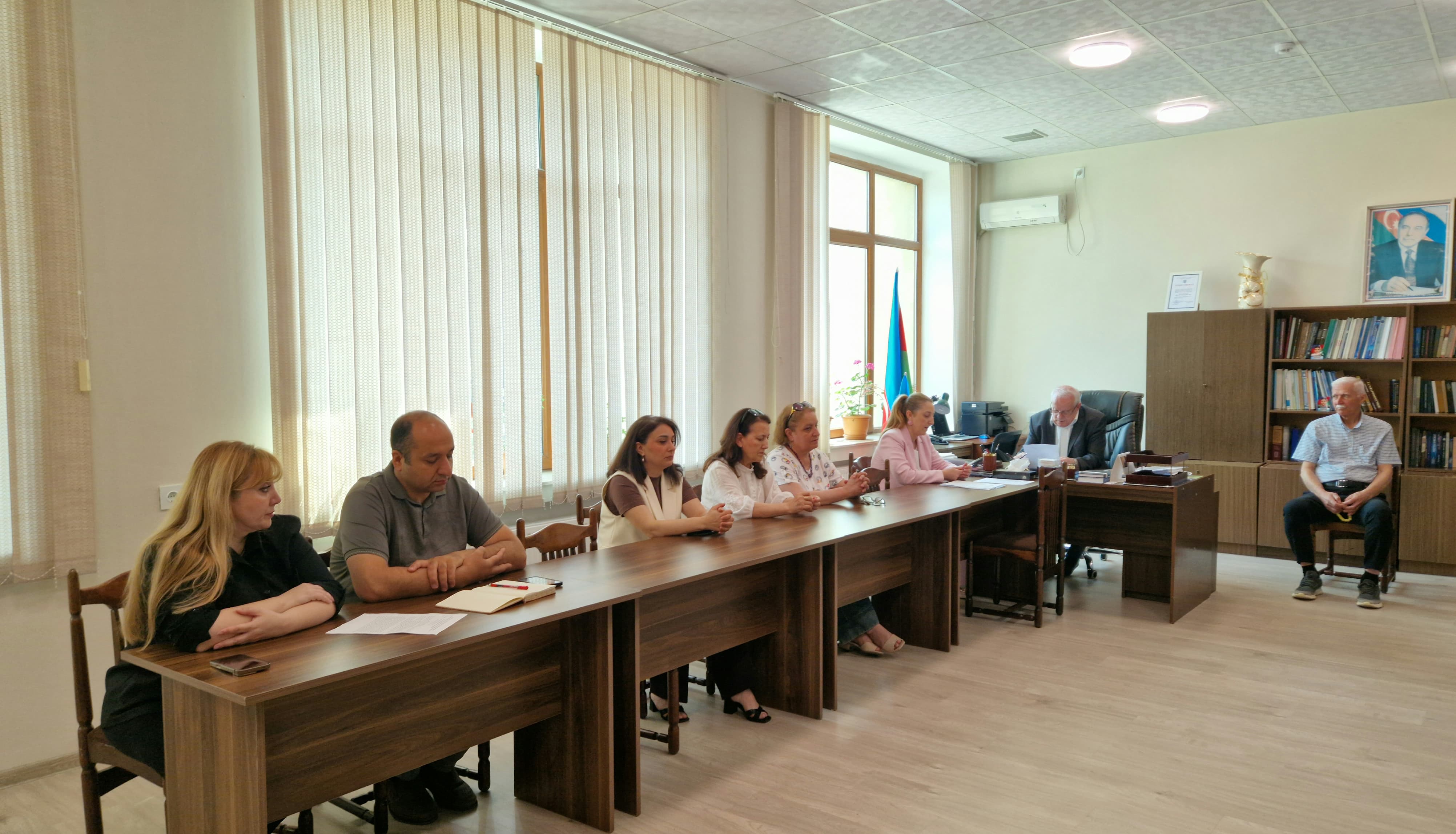 Polimer Materialları İnstitutunda Milli Qurtuluş Gününə həsr olunan iclas keçirilib