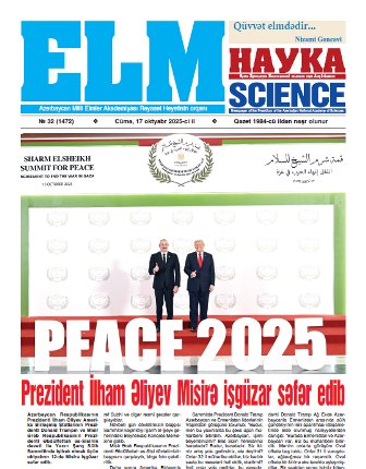 “Elm” qəzetinin növbəti sayı işıq üzü görüb