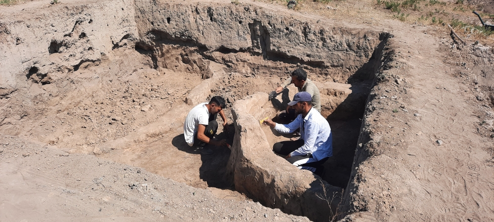 Ağstafada “Çağrıtəpə” abidəsində arxeoloji qazıntılar zamanı Neolit dövrünün izlərinə rast gəlinib