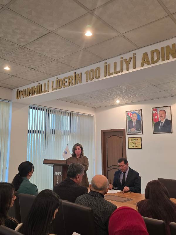 Lənkəran Regional Elmi Mərkəzində “Qadınlar və qızlar elmdə” mövzusunda elmi seminar keçirilib