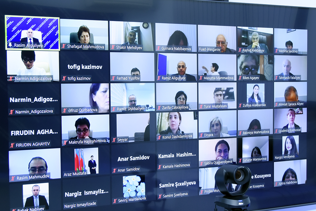 İnformasiya Texnologiyaları İnstitutunda tanınmış riyaziyyatçı alimlə görüş keçirilib