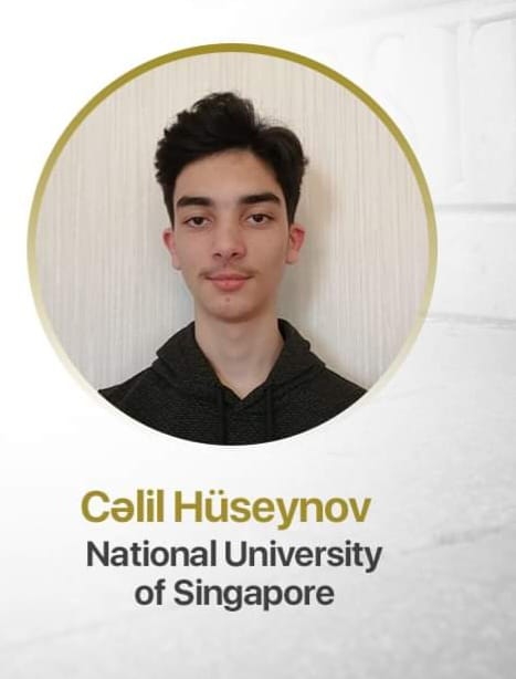 Beynəlxalq olimpiadaların qalibi olan Cəlil Hüseynov dünyanın qabaqcıl universitetinə qəbul edilib