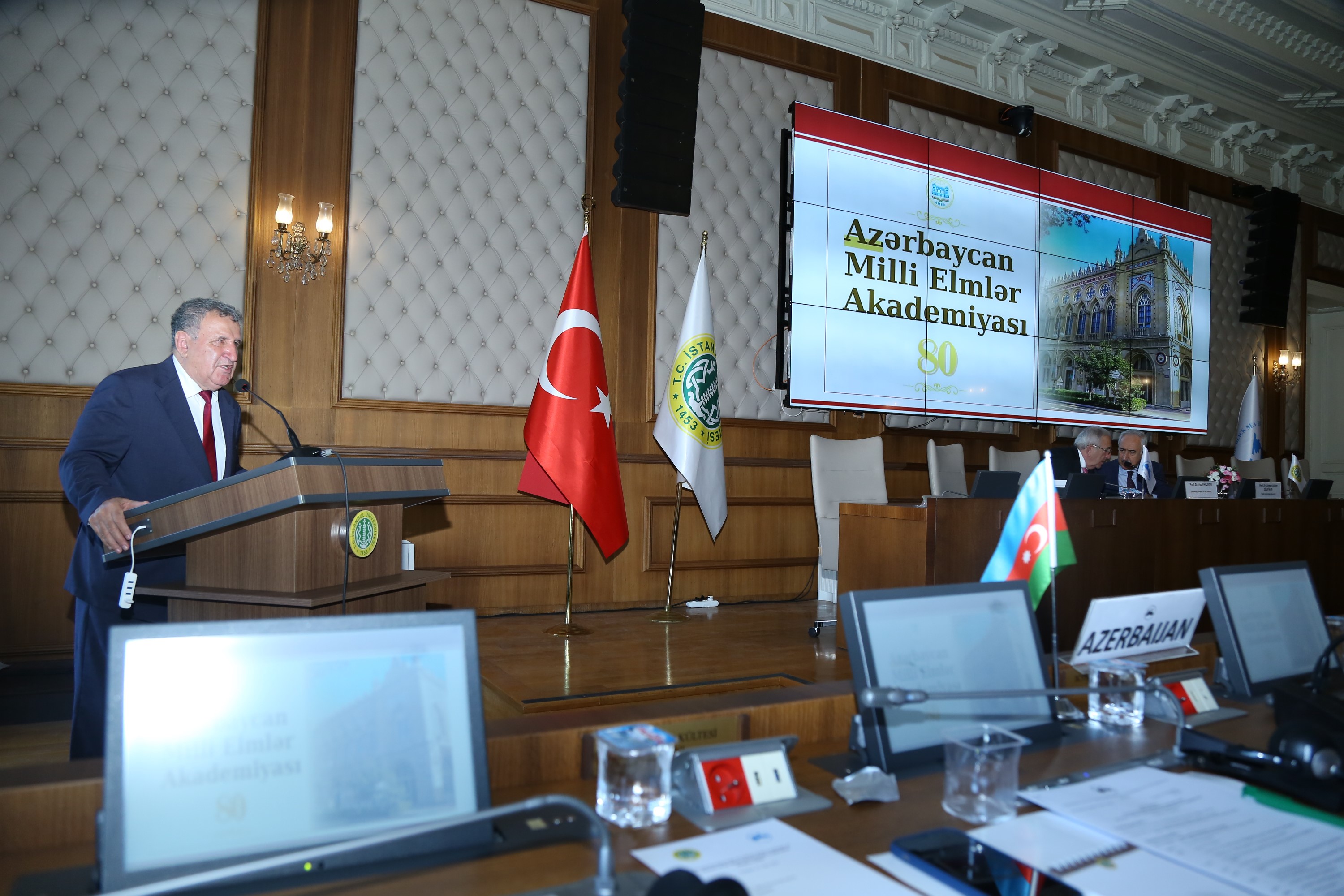 The 80th anniversary of ANAS was celebrated at the meeting of the presidents of the Academies of Sciences of the BSEC member countries