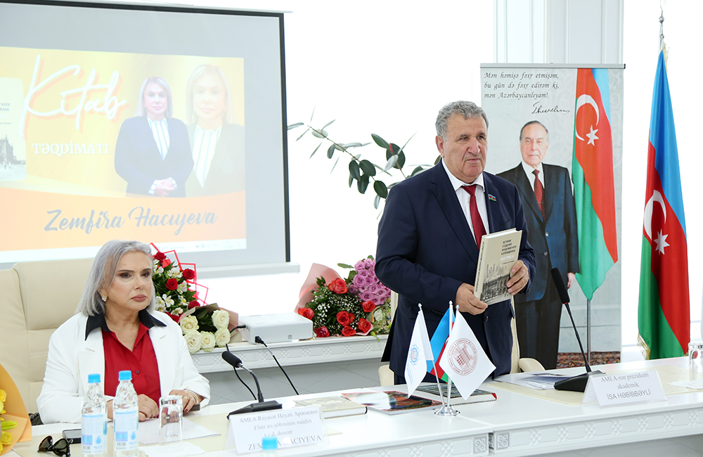 A book titled “The History of the Establishment of ANAS: 1920-1945” was presented to the public