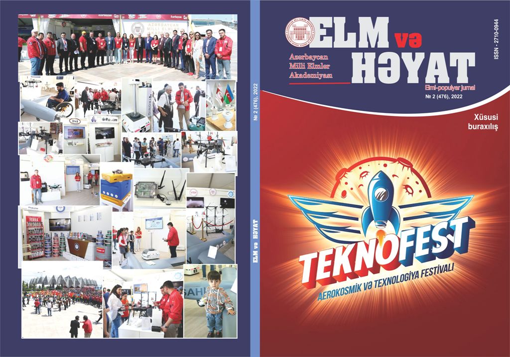 “Elm və həyat” jurnalının Akademiyanın “TEKNOFEST Azərbaycan” festivalında iştirakına həsr olunmuş xüsusi buraxılışı işıq üzü görüb