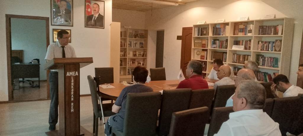 Lənkəran Regional Elmi Mərkəzinin ilin birinci yarısı üzrə hesabatı dinlənilib