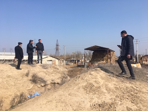 An exchange of views was held on the state registration of a number of archeological monuments in Imishli and Saatli districts