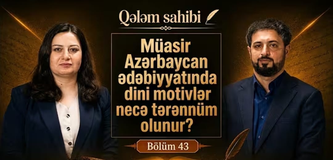 Ədəbiyyat İnstitutunun əməkdaşı “Qələm sahibi” verilişinin qonağı olub