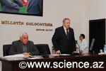 Discussed the annual report of the activities of ANAS Department of Chemical Sciences