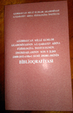 AMEA Fiziologiya İnstitutunun əməkdaşlarının son beş ildə nəşr olunmuş elmi əsərlərinin biblioqrafiyası çapdan çıxıb