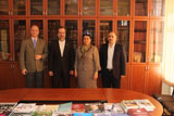New chairman of Cultural Center of Iranian Embassy has been to the Institute of Oriental Studies