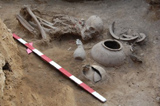 New material-cultural samples were found in ancient Gabala town