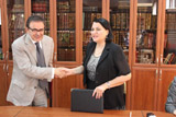 Cooperation agreement between Institute of International Social History of Netherlands and Institute of Oriental Studies of ANAS