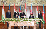 Подписано соглашение о научном сотрудничестве между НАНА и Академией наук Республики Таджикистан
