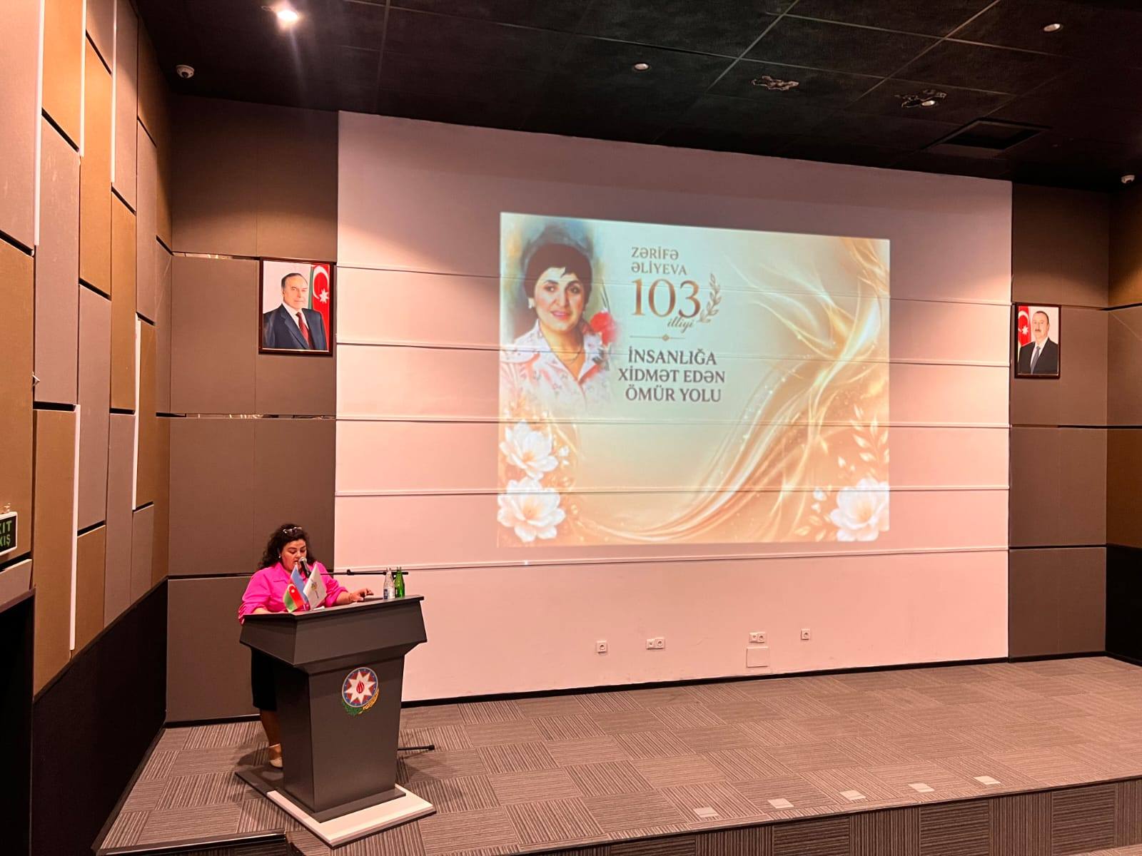 Şəki Regional Elmi Mərkəzin şöbə müdiri akademik Zərifə Əliyevanın 103 illiyinə həsr olunmuş tədbirdə məruzə edib