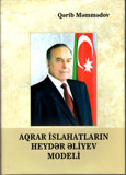 Acad. Garib Mammadov’s “Model of agrarian reforms by Heydar Aliyev” book published