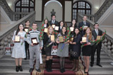 Молодые учёные, представленные на соискание «Президентской премии для молодёжи», награждены Почётной грамотой НАНА