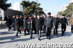 Members of the Presidium of the National Academy of Sciences, heads and employees of institutes and organizations visited the Alley of Martyrs