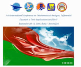 Состоится Международная научная конференция «Математический анализ, дифференциальные уравнения и их применение»