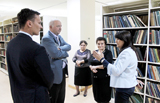 Envoy of Russian Embassy to Azerbaijan visited Central Scientific Library